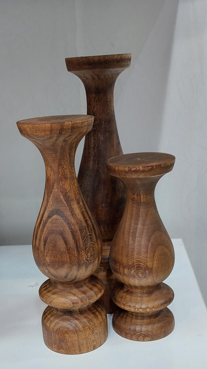 قیمت و خرید جاشمعی رومیزی جدید و شیک چوبی