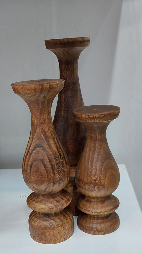 قیمت و خرید جاشمعی رومیزی جدید و شیک چوبی