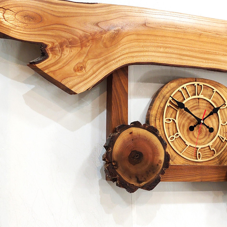 قیمت و خرید ساعت دیواری چوبی مدرن