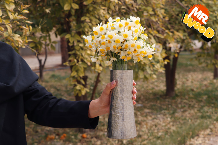 قیمت و خرید گلدان مسی مدل 1405