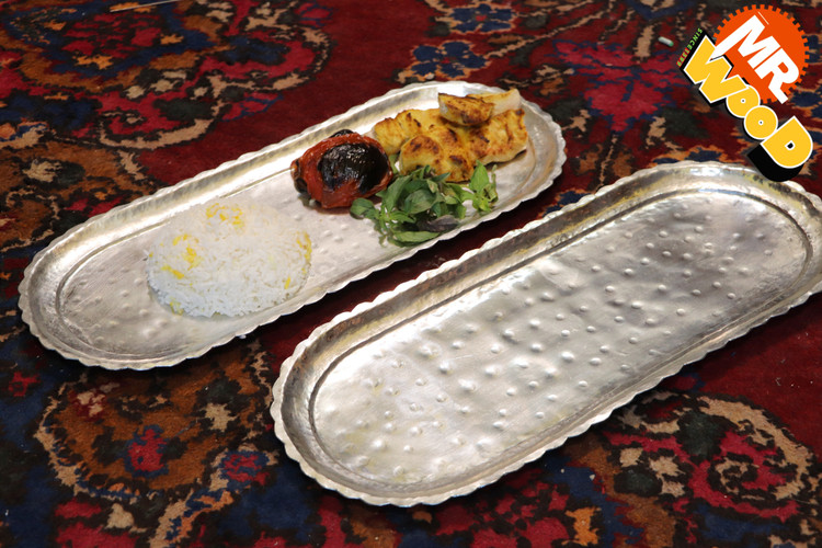 سرویس غذاخوری مسی دستساز اصیل