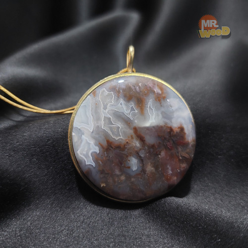 قیمت و خرید گردنبند عقیق شجر منظره زیبا