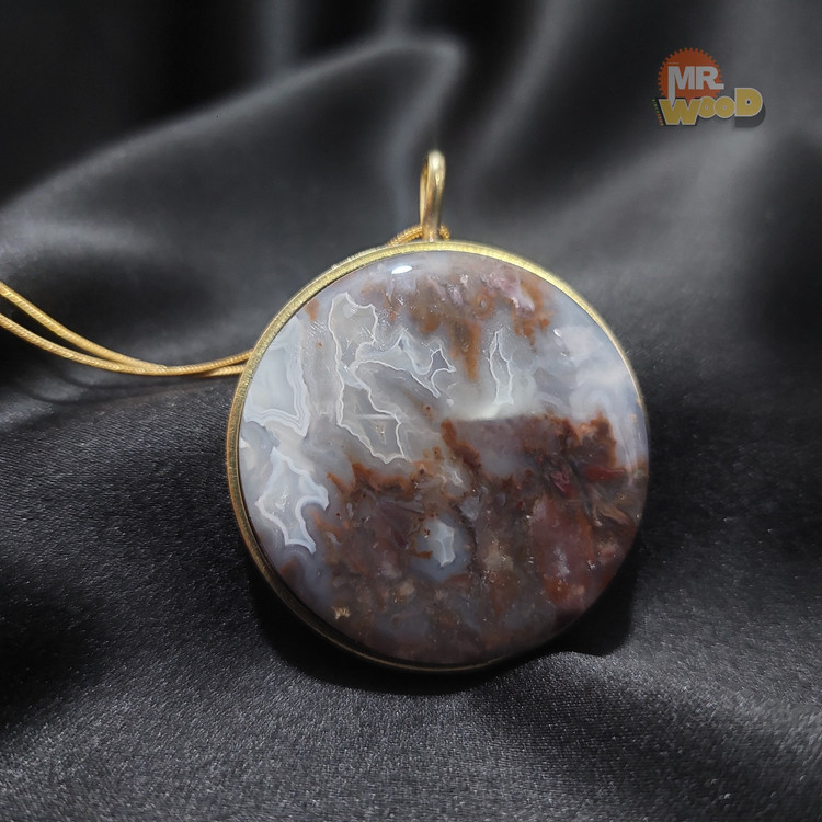 قیمت و خرید گردنبند عقیق شجر منظره زیبا