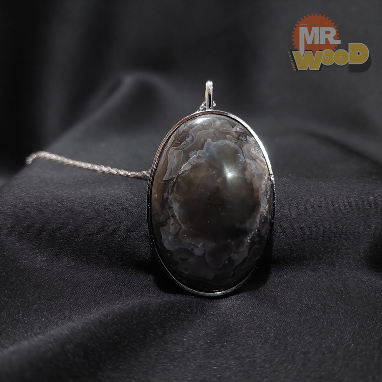 خرید گردنبند عقیق مشکی