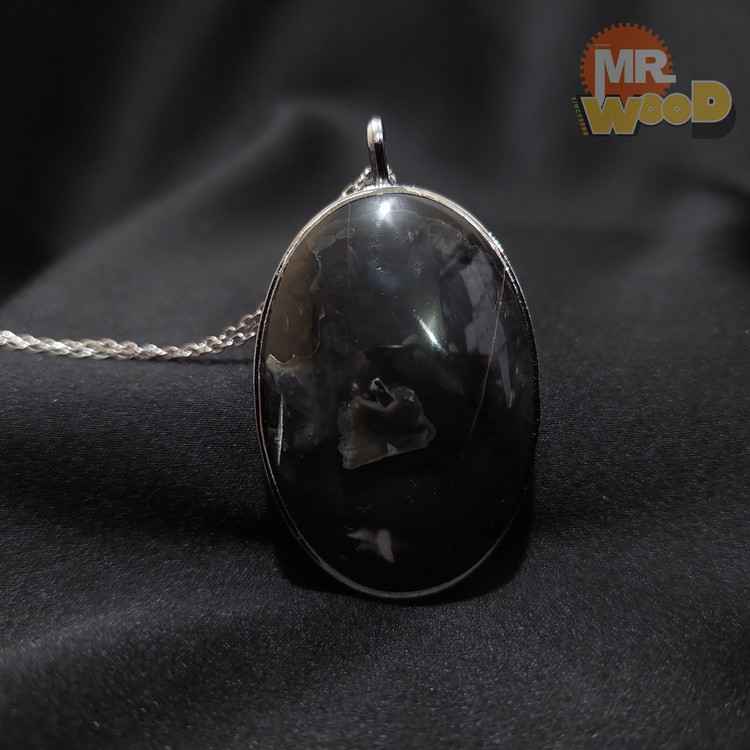 خرید گردنبند اونیکس مشکی