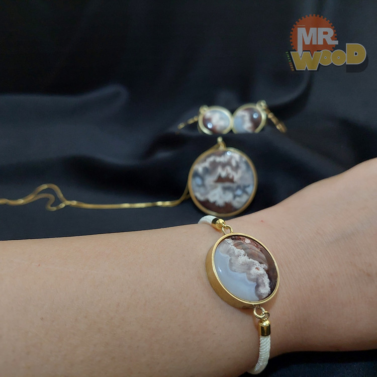 خرید دستبند عقیق شجر