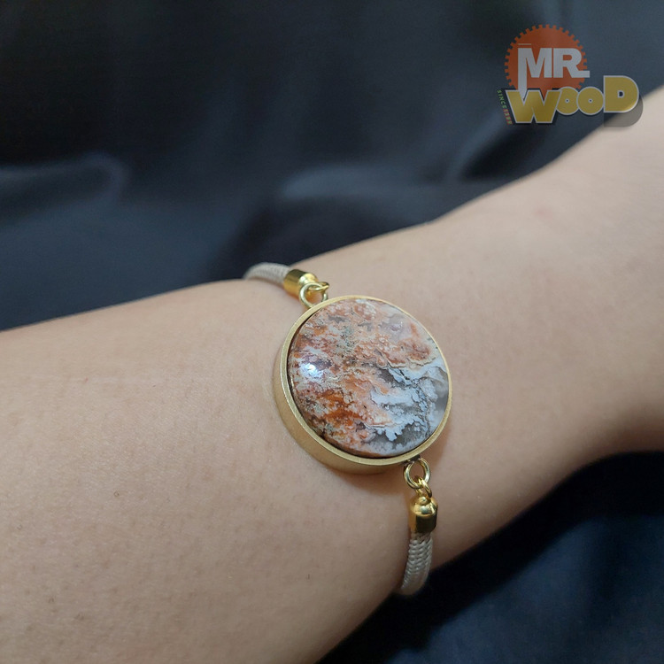 دستبند عقیق شجر پاییز