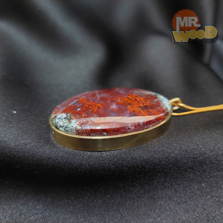 خرید و قیمت عقیق شجر منظره پاییز رکابدار