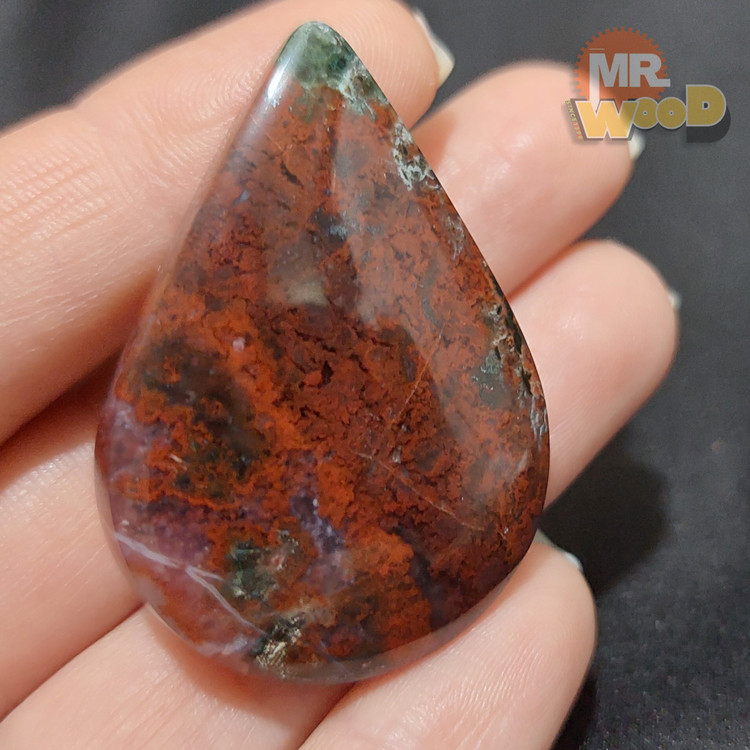 خرید نگین عقیق شجر خراسان اصل و زیبا