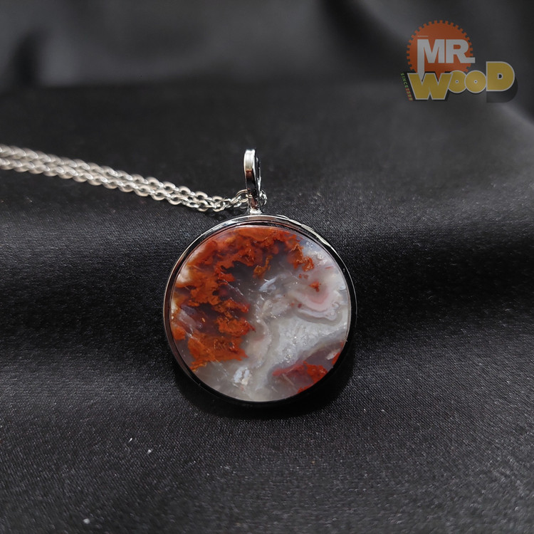 گردنبند عقیق شجر