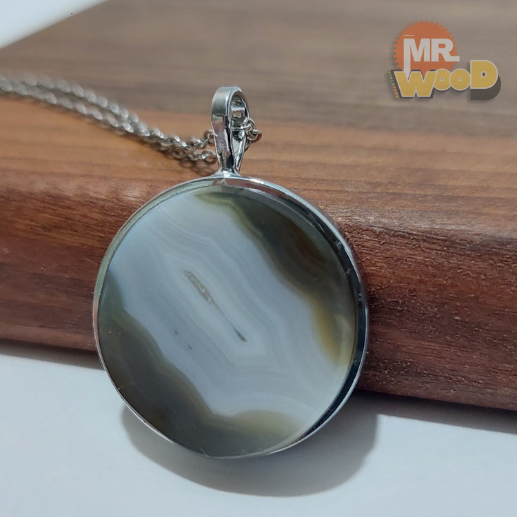 گردنبند عقیق سلیمانی