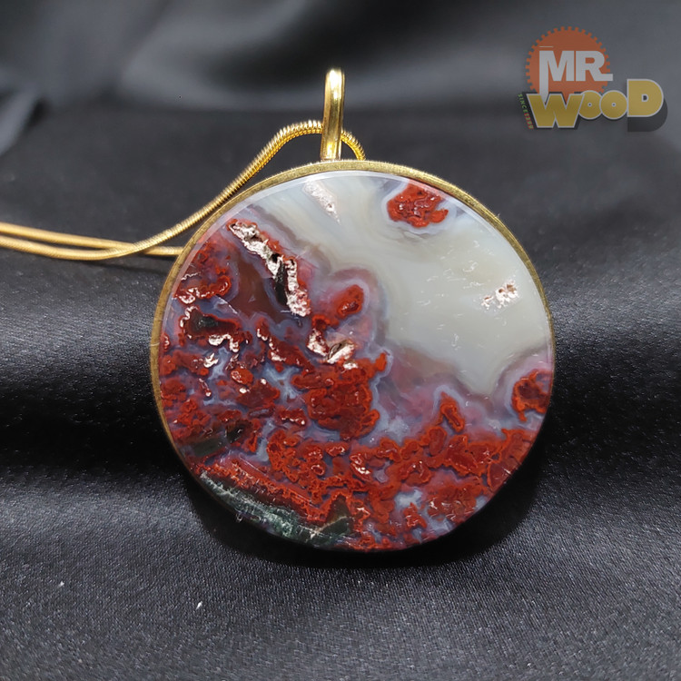 خرید گردنبند عقیق شجر زنانه و مردانه