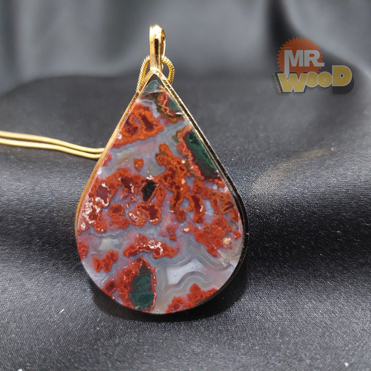 خرید جدیدترین گردنبند عقیق شجر