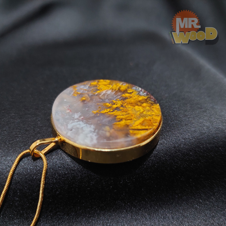 خرید گردنبند عقیق شجر خراسان اصل و معدنی