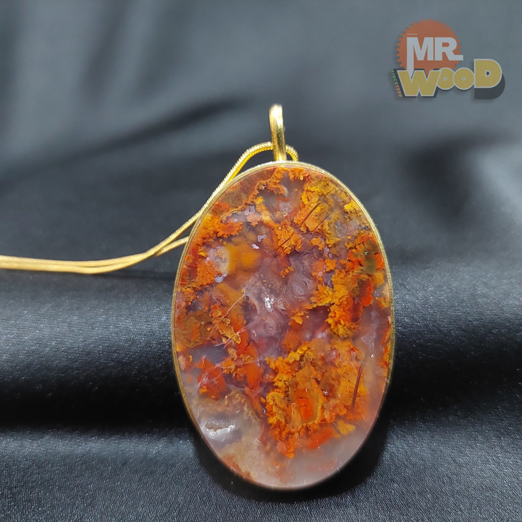 گردنبند عقیق شجر