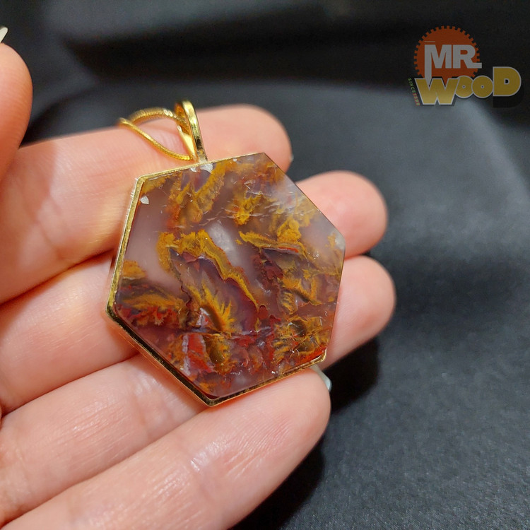 گردنبند عقیق شجر