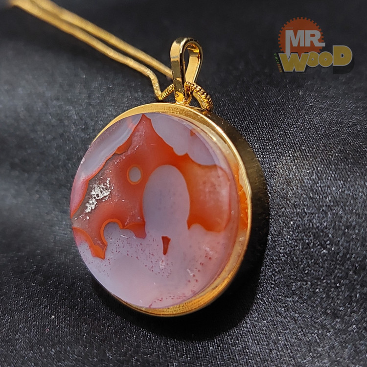 گردنبند عقیق سرخ