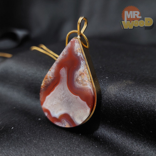 خرید گردنبند عقیق مصور