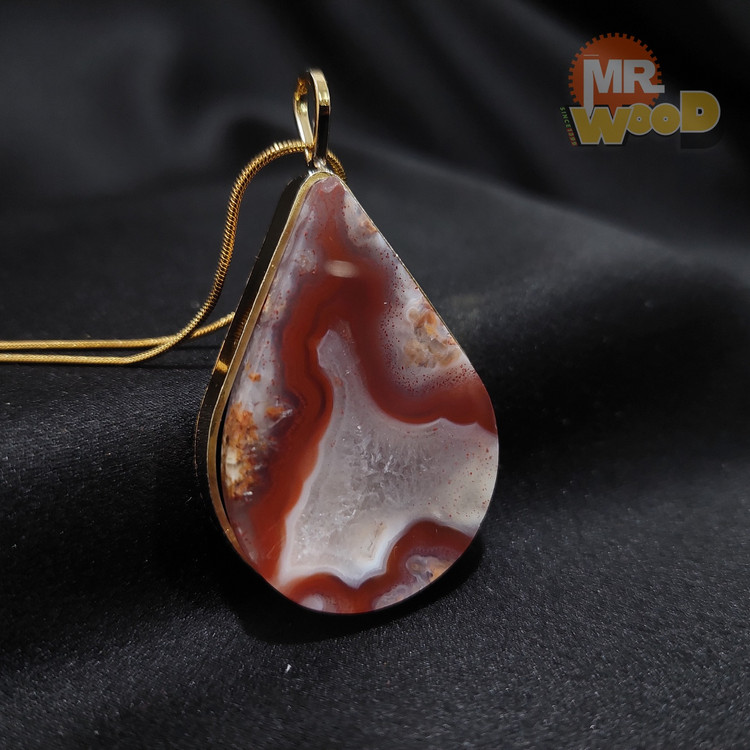 خرید گردنبند عقیق سرخ