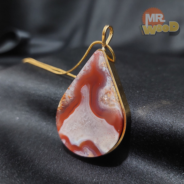 گردنبند عقیق قرمز اصل مردانه و زنانه