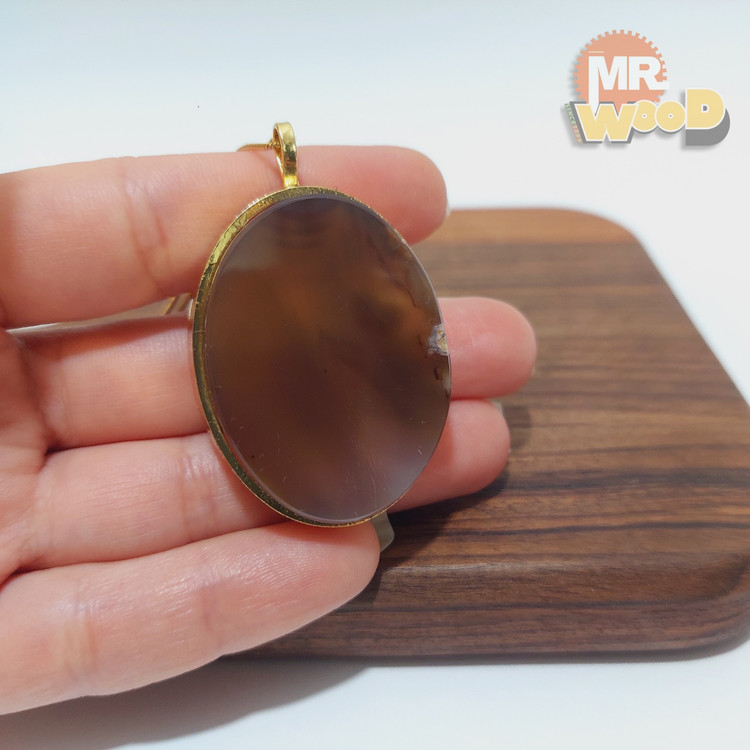 خرید گردنبند عقیق خرمایی درجه یک