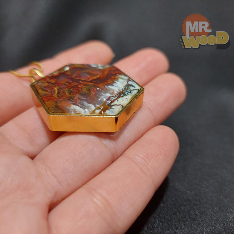 خرید جدیدترین گردنبند عقیق استی