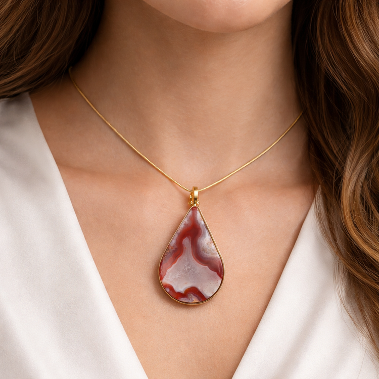 گردنبند زنانه استیل