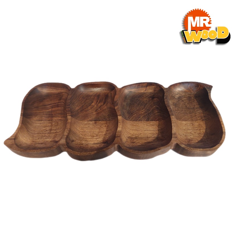 اردو خوری و رولت خوری  اردوخوری چوبی (چوب گردو ) 