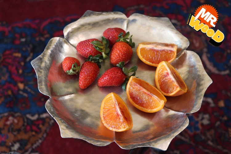 خرید و قیمت دیس میوه خوری مسی | مدل جدید