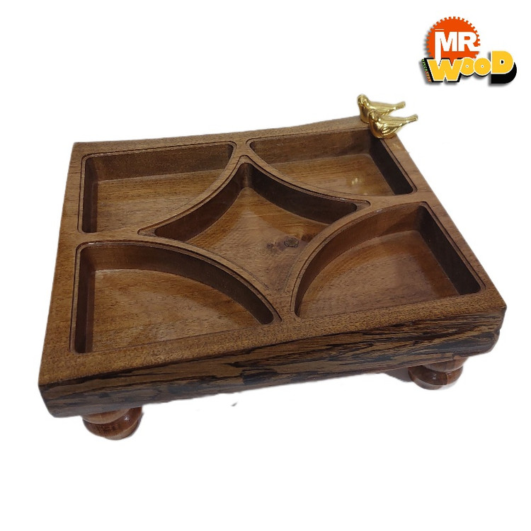 ظروف چوب گردو دستساز و شیک