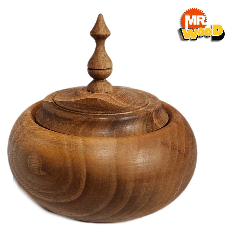 خرید قندان چوبی