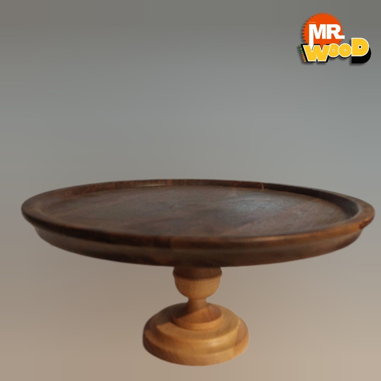 استند و پایه کیک چوبی