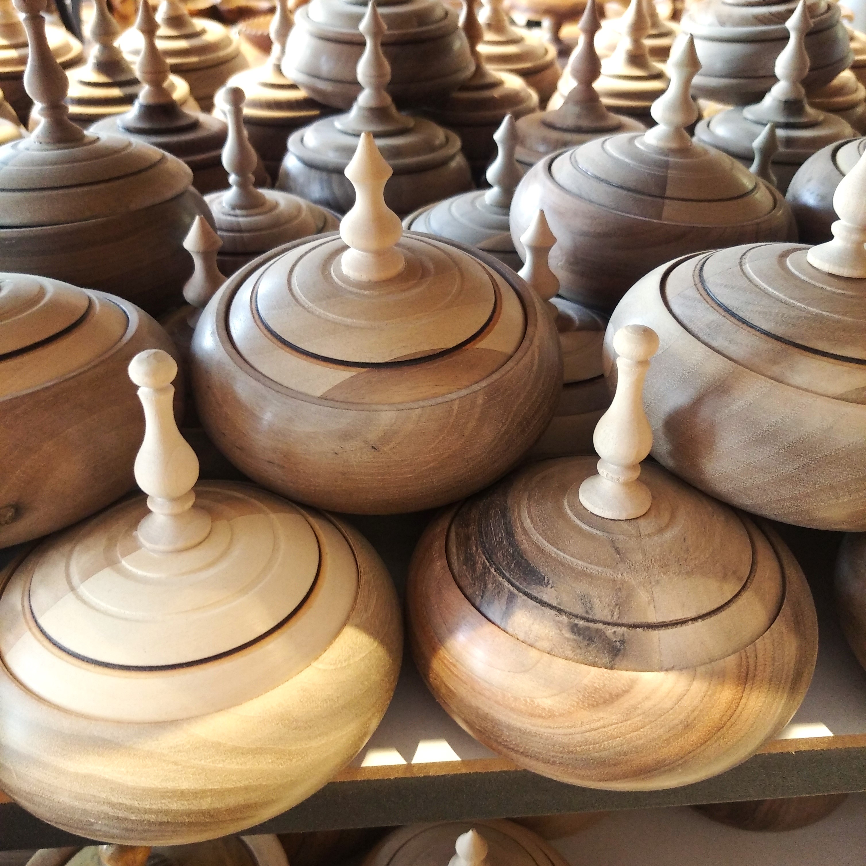 خرید قندان و شکلات خوری چوبی مستروود