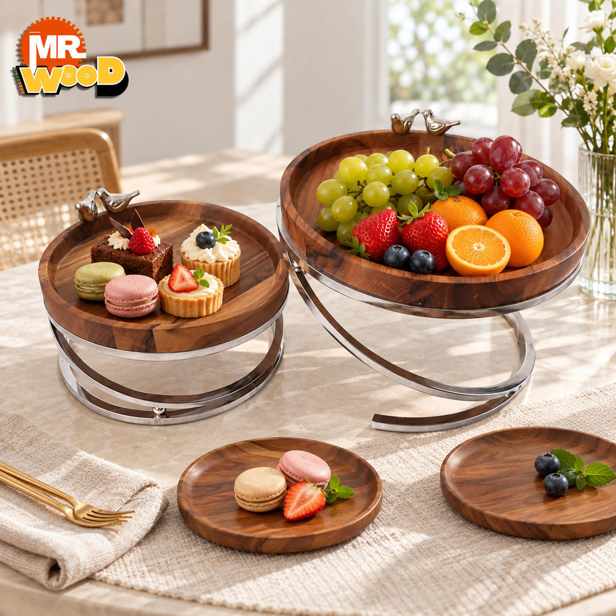 جدیدترین سرویس پذیرایی لاکچری و لوکس چوبی